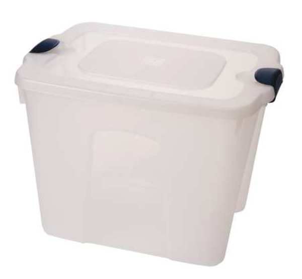 Value Brand 8520GRCL.08 Storage Tote 17-1/4 In. H 23-3/4 In. L