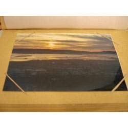 Handmade Rayon from Bamboo Leaves and Bark Diagonal Checker Photo Album - Diamond Home USA