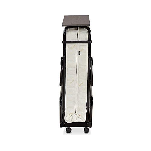 Jay-Be Visitor Folding Guest Bed with Micro e-Pocket Spring Mattress Regular - Diamond Home USA