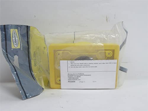 Watertight Devices Accessories Weather Protective Lift Cover Yellow for use with - Diamond Home USA