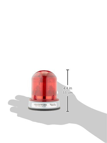 Edwards-Signaling LED Warning Light 120VAC Red 65 FPM 125LEDFR120A - Diamond Home USA