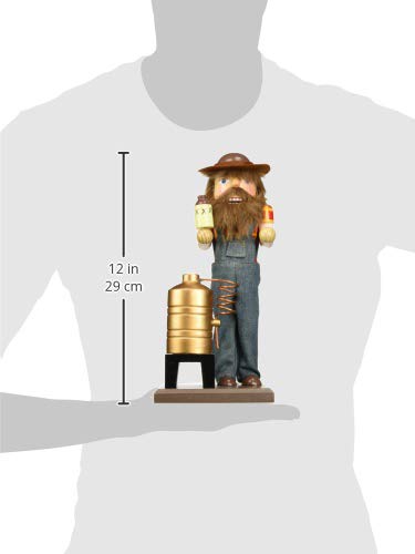 Santa's Workshop 70764 Moonshiner Nutcracker 12" Multi - Diamond Home USA