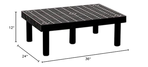 SPC Industrial D3624 Dunnage-Rack Storage Grid Top 36"x24"x12" - Diamond Home USA