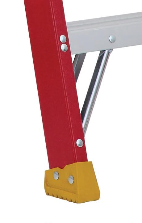 Louisville Ladder 4-Foot Fiberglass Step Ladder 300-Pound Load Capacity Type - Diamond Home USA