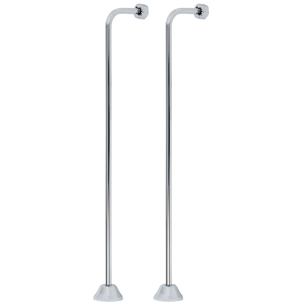 Kingston Brass CC461 Vintage Single Offset Bath Supply 22" Length Polished Polished Chrome