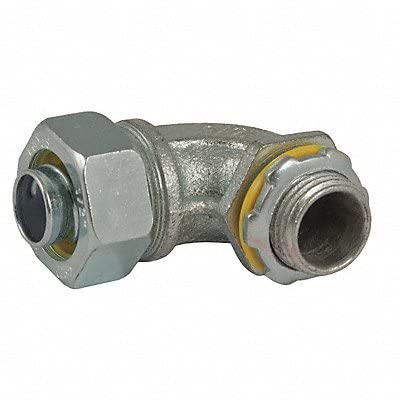 3/8 in. 90 Degree Liquid Tight Connector Uninsulated