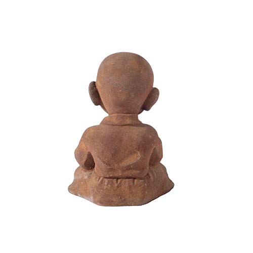 Alfresco Home Praying Buddha Garden Statue - Diamond Home USA