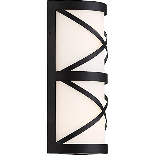 NUVO 60/6840 Sylph Vanity Aged Bronze Finish with Satin White Glass 2 Light - Diamond Home USA