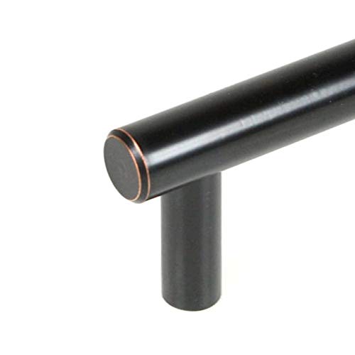 10-inch Solid Oil-Rubbed Bronze Cabinet Bar Pull Handles (Case of 10) Brown - Diamond Home USA