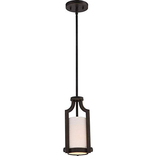 Nuvo 60/5889 One Light Mini Pendant 6.5 Inches Bronze/Dark - Diamond Home USA