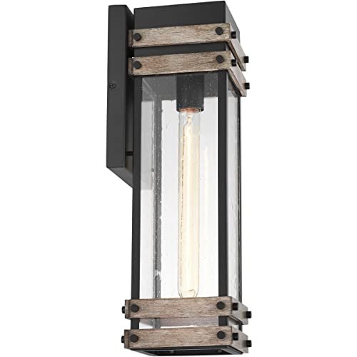Nuvo Homestead - 1 Light Outdoor Large Wall Lantern in Rustic Industrial - Diamond Home USA