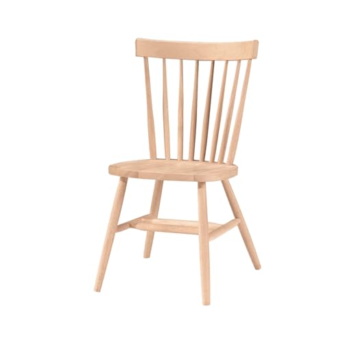 International Concepts Copenhagen Chair Unfinished - Diamond Home USA