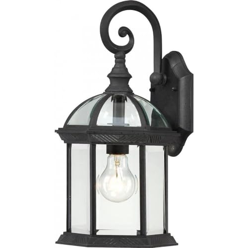 Nuvo 60/3496 One Light Outdoor Wall Mount Black - Diamond Home USA