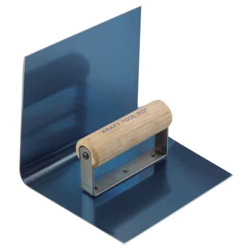 Kraft Tool CF9055 6"x6"x6" 1/8"R BS Hand Cove Tool w/Wood Handle