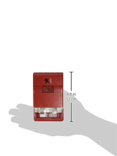 Edwards Signaling EG1R-CVM CHIME STROBE HI-LO MC RED - Diamond Home USA