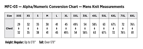 Bulwark Men's IQ Series Long Sleeve Comfort Knit Henley Charcoal 2X-Large/Tall - Diamond Home USA