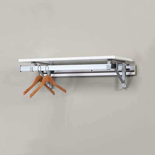 Arrange A Space Arrrange a Space RCMSY Best 52" Single Shelf/Hang Rod Kit