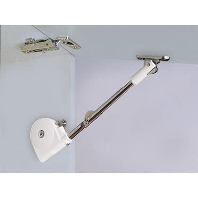 Sugatsune Lapcon 90 Degree Soft-Down Lid Flap Stay White