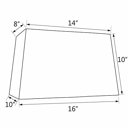 Aspen Creative 32028 Transitional Rectangle Hardback Shape Spider Construction - Diamond Home USA