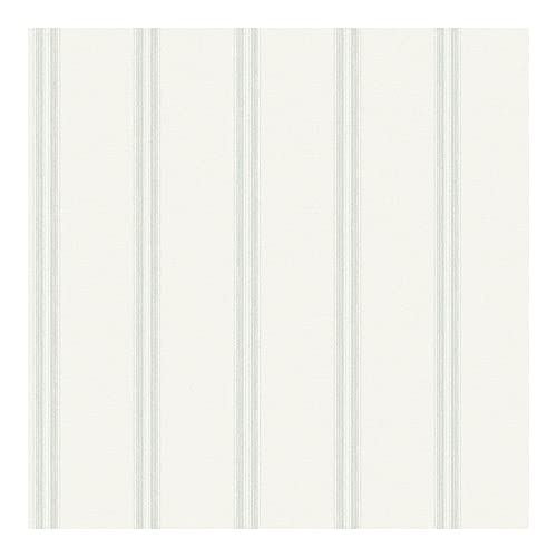 Teal Stripes Wallpaper 20.5 X Green Stripe Farmhouse Washable