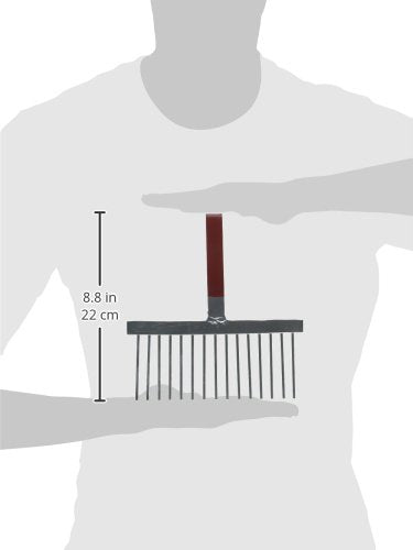 Kraft Tool PL208 Plaster Scarifier with Steel Handle 8-Inch - Diamond Home USA