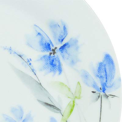 Tabletops Gallery Wildflower - 16 Piece Round Rim Dinnerware Set Service of 4 - Diamond Home USA