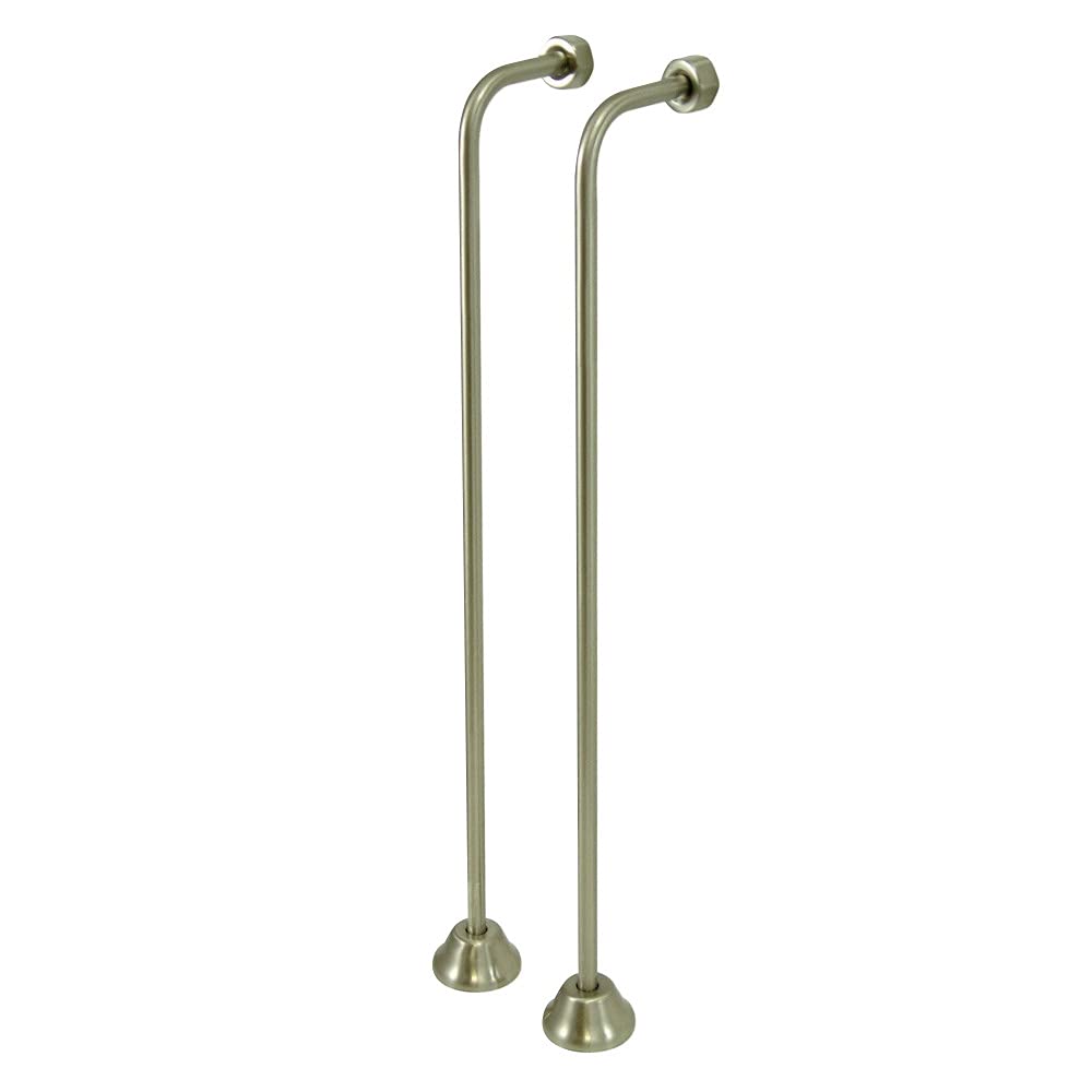 Kingston Brass CC468 Vintage Single Offset Bath Supply 22" Length Brushed Nickel