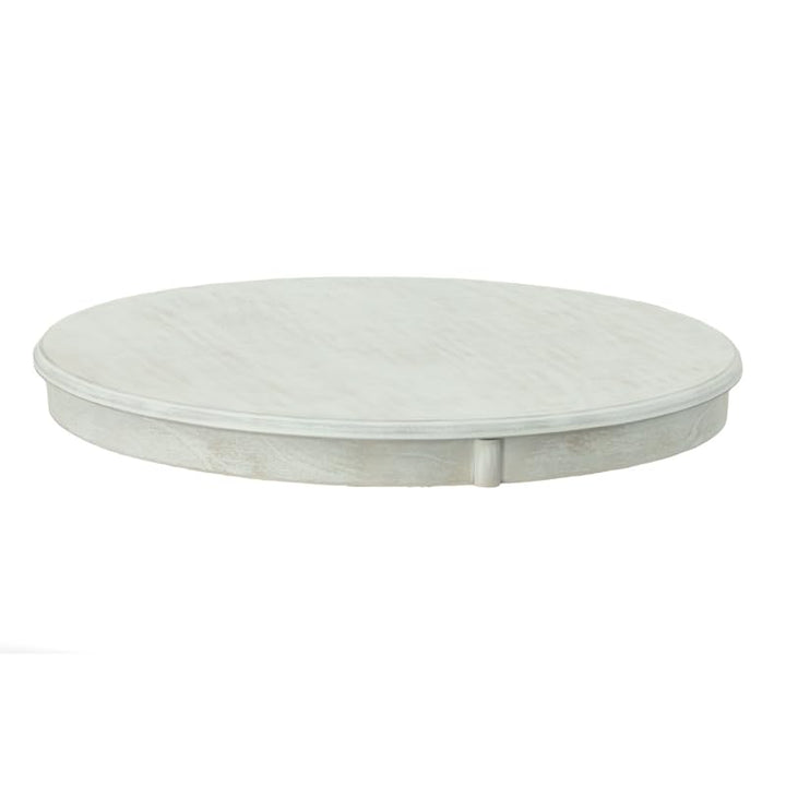 Carolina Classic Fairview 30" Round Pedestal Dining Table in Whitewash - Diamond Home USA