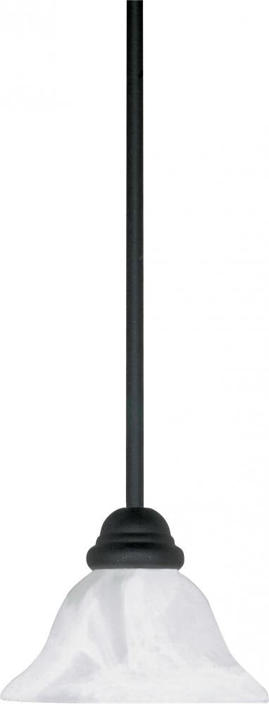 NUVO 60/386 One Light Mini Pendant Textured Flat Black