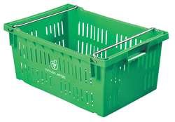 Stack and Nest Bin 23-5/8 in L Green - Diamond Home USA