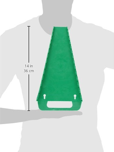 SK Hand Tools 1074 15 Slot SureGrip Combination Wrench Rack Green - Diamond Home USA