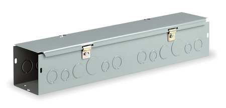 Wiegmann HS443 NEMA 1 Combination Hinge/Screw Cover Wireway with Knockouts Steel