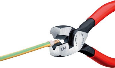 Knipex 97-81-180 Front Loading Crimping Pliers for end sleeves (ferrules) - Diamond Home USA