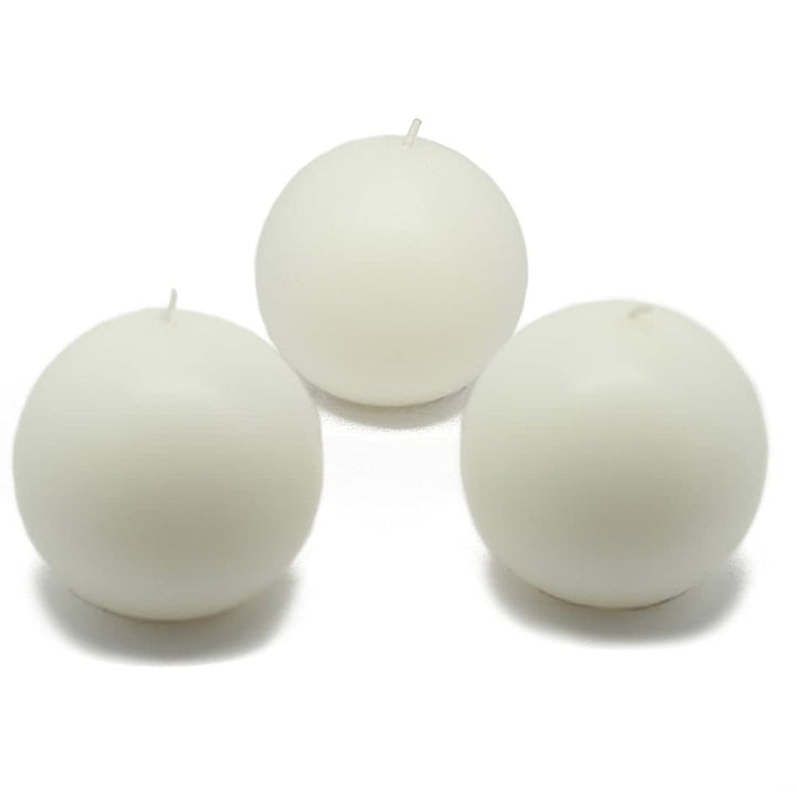 3" Ball Candles (36pcs/Case) Bulk