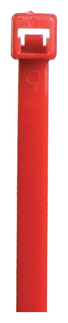 Power First 36J216 Cable Tie Standard 7.9 In. Red Pk100