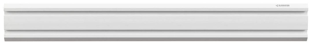 Gladiator 4' Wide GearTrack® Channels GAWC042P 2 - 48" L x 6" h x .75" D - Light Grey