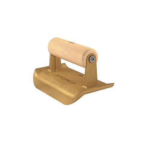 EDGER - BRONZE 6" x 3" - 3/4" RAD x 3/4" LIP WD HDL - Diamond Home USA