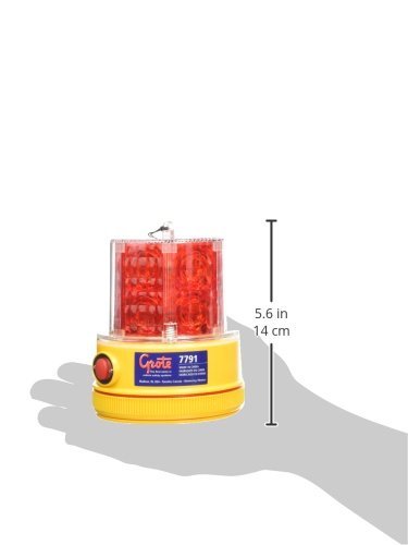 Grote 77912 Red 360° Portable Battery Operated LED Warning Light - Diamond Home USA
