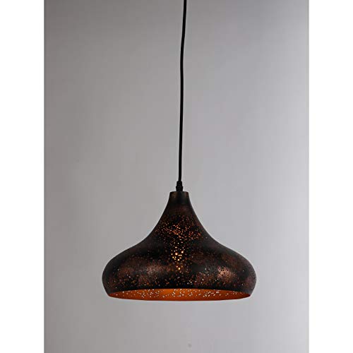 JL Styles Inc Mod 1-light industrial style lighting mini pendant rustic finish - Diamond Home USA