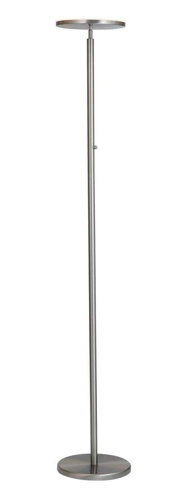 Lite Source LED Torch LAMP Brushed Nickel Type LED Panel 30W LS-83352BN Silver - Diamond Home USA