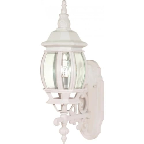 Nuvo 60/3467 One Light Outdoor Wall Mount White - Diamond Home USA