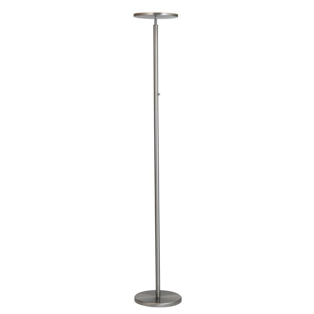 Lite Source LED Torch LAMP Brushed Nickel Type LED Panel 30W LS-83352BN Silver