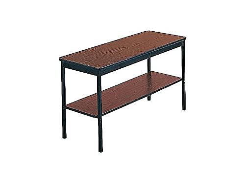 Barricks UTS1848A Utility Table with Bottom Shelf Rectangular 48w x 18d x 30h - Diamond Home USA