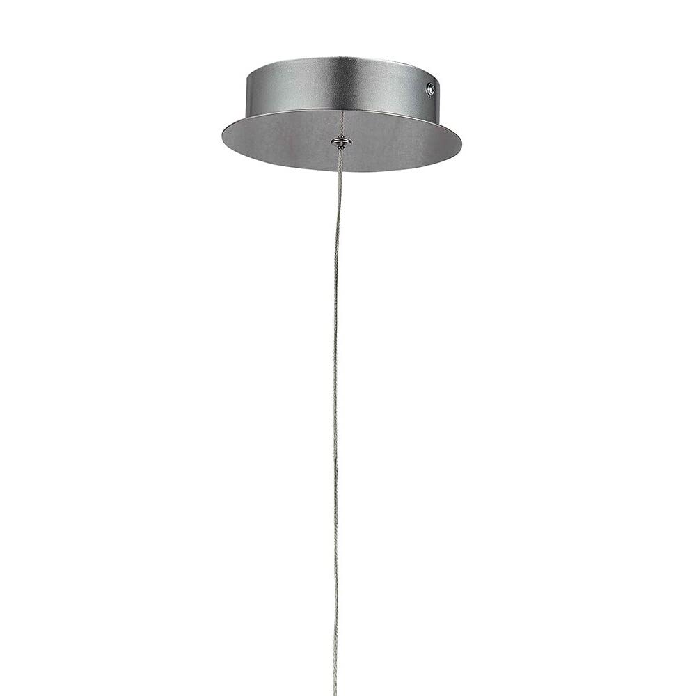 1 Light Geometric Led Chrome Modern Contemporary Metal - Diamond Home USA