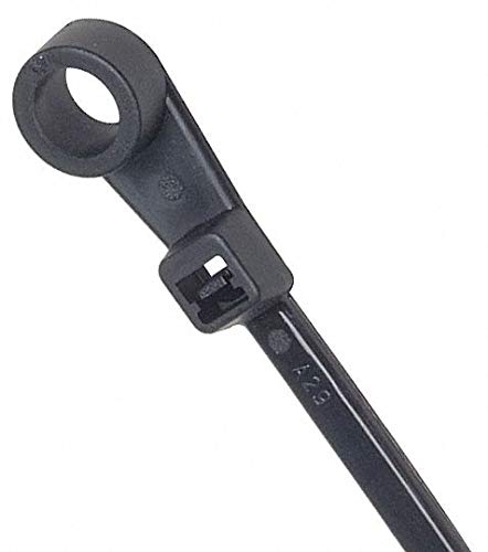 Cable Tie Mountable 6.69 In. Blck Pk100