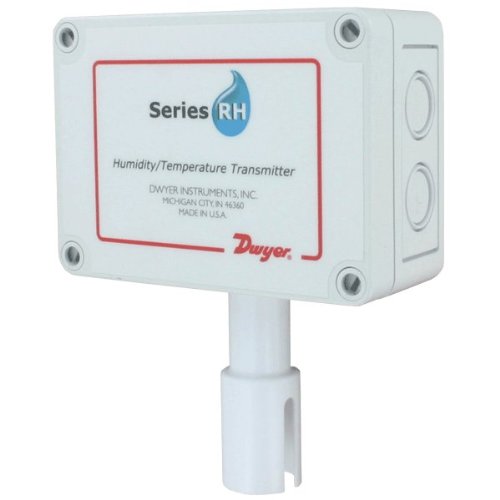 Dwyer® Humidity/Temperature Transmitter RHP-2O1B OSA 2% Accuracy 4-20 mA