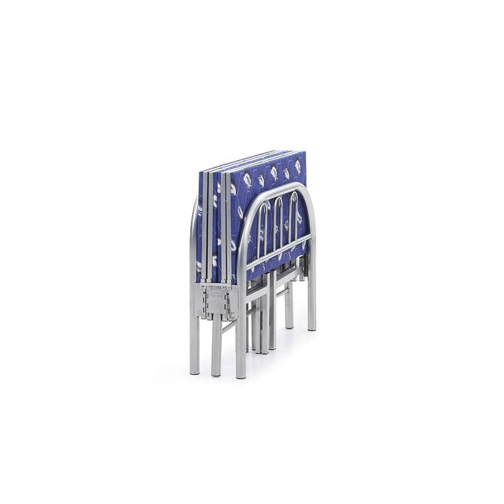 Folding Bed Silver Traditional Metal Includes Hardware - Diamond Home USA