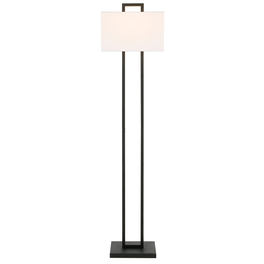Blackened Bronze Floor Lamp Black Modern Contemporary - Diamond Home USA