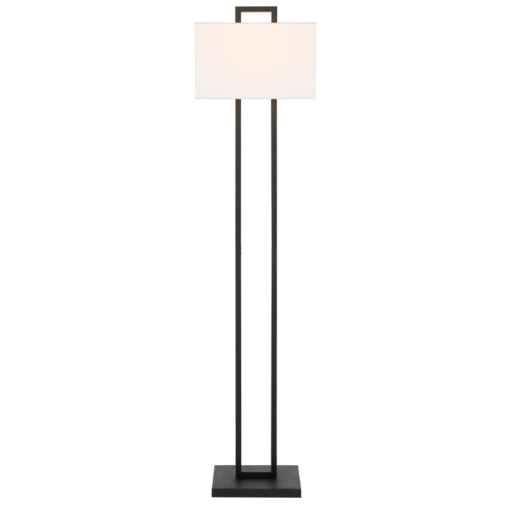 Blackened Bronze Floor Lamp Black Modern Contemporary - Diamond Home USA