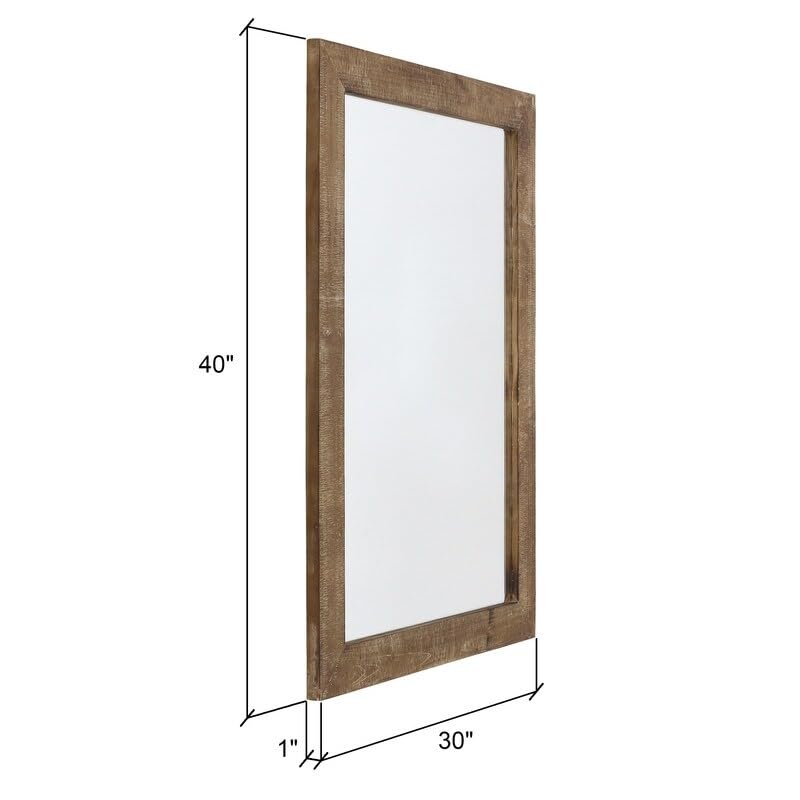 Aspire 6107 Wall Mirror Nutmeg - Diamond Home USA